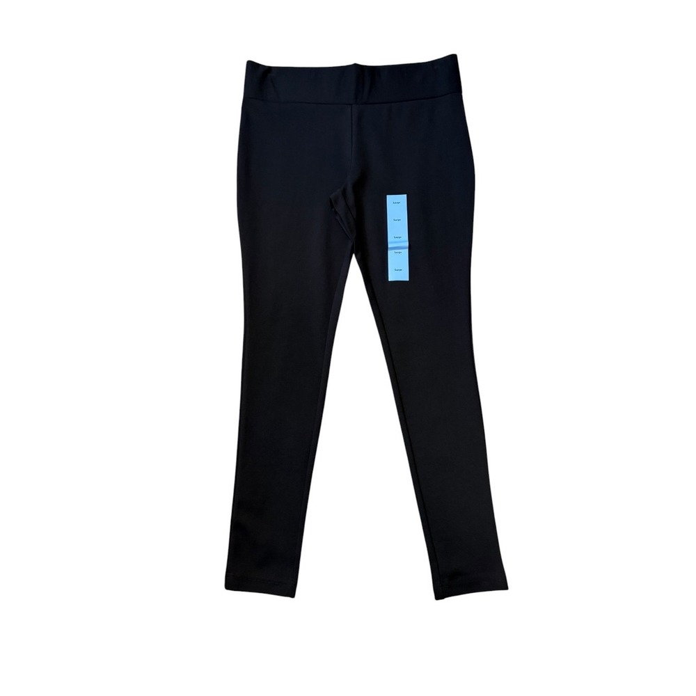 Philosophy Republic Clothing Womens Black Pull On Leggings Size Large New